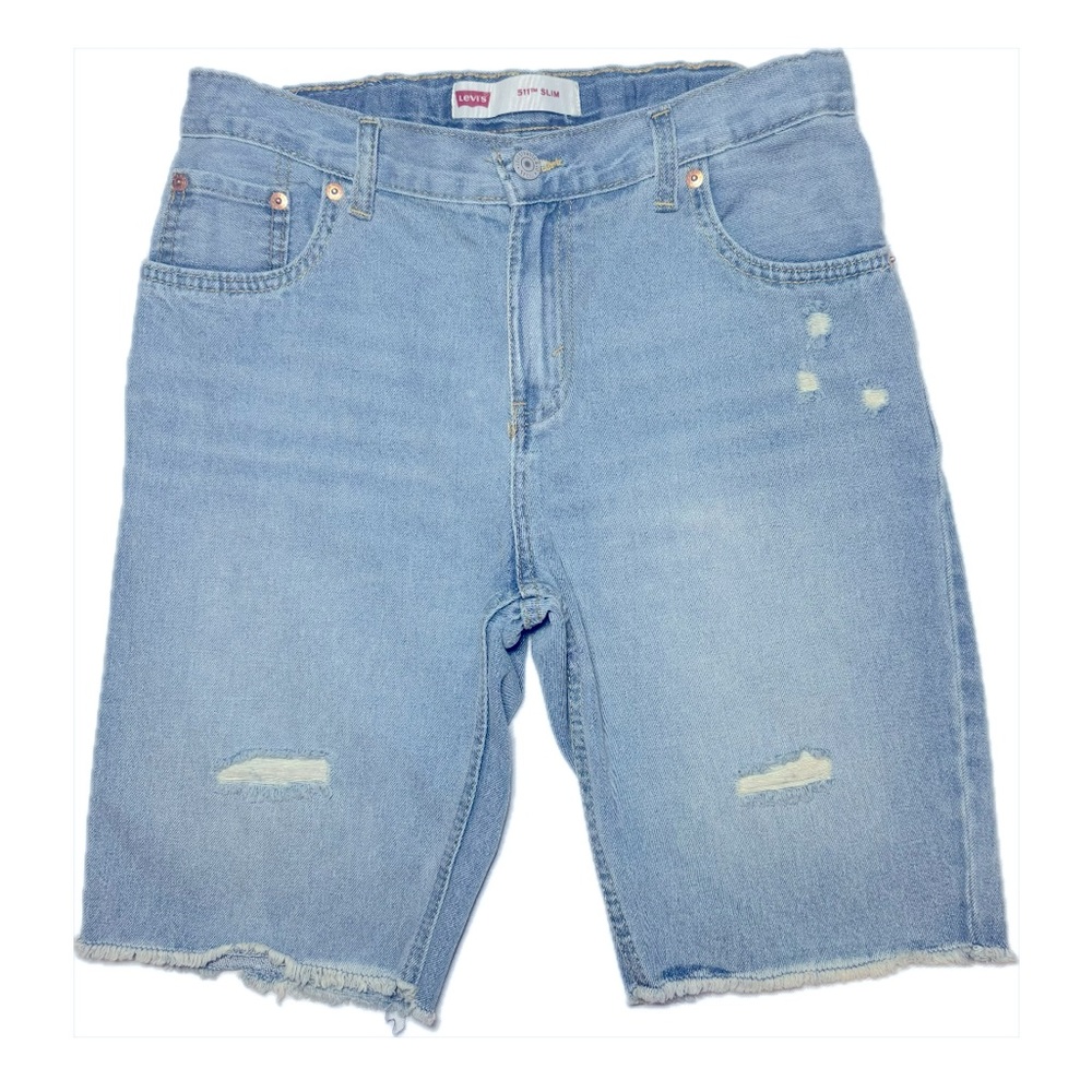 Levi's 511 Slim Fit Denim Shorts. Boys size 18